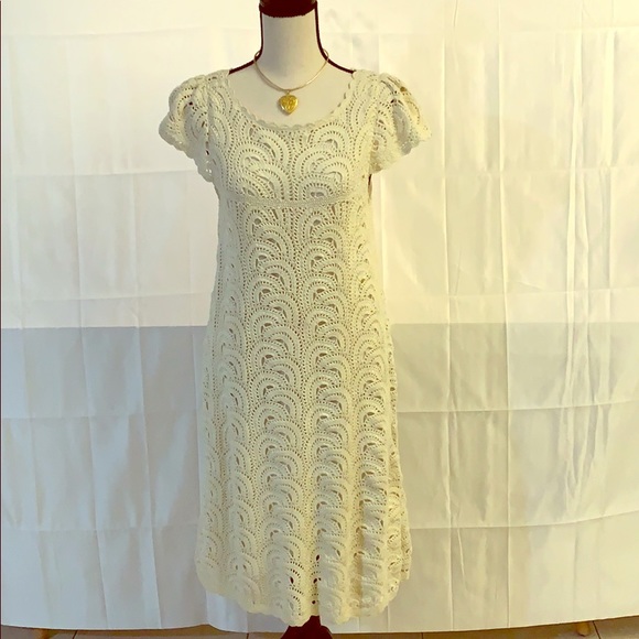 INC International Concepts Dresses & Skirts - 🎀INC ladies crocheted midi dress: sz- L 💕